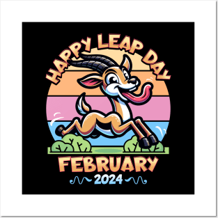 Happy Leap day 2024 Posters and Art